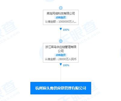增資至2.8億，增幅27900%！菜鳥投資杭州貓頭鷹供應鏈，背后暗藏物流棋局